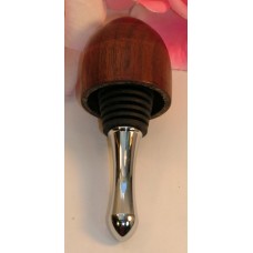 Hand Crafted / Turned Eastern Walnut Wood Wine Bottle Stopper Great Gift #8